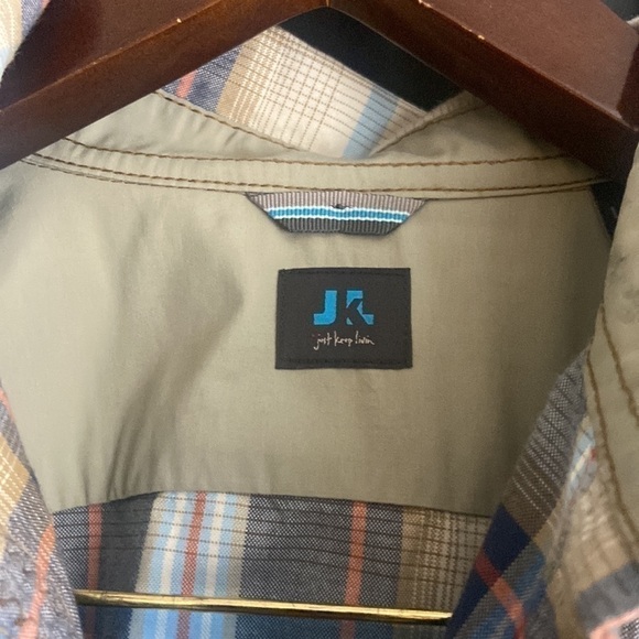 Just Keep Livin  Button Down Shirt​ - Picture 6 of 6